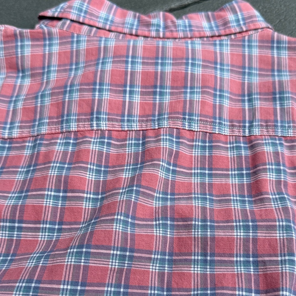 Faherty Red and Blue Checkered Shirt - Picture 14 of 16